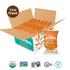 1.2 (Pack 12) Puffworks Original Organic Peanut Butter Puffs, Plant-Based Protein, Healthy Kid's Snack, Gluten