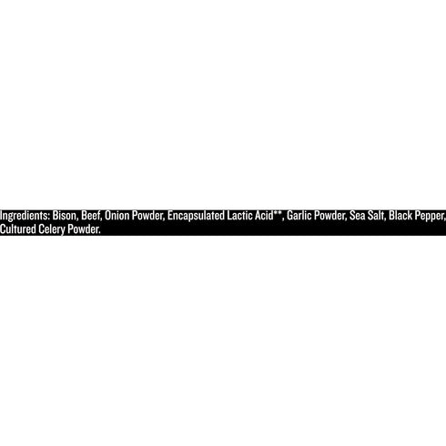 1.3 oz, 12 EPIC Protein Bars, Bison Beef Sea Salt Pepper Paleo Friendly, ct