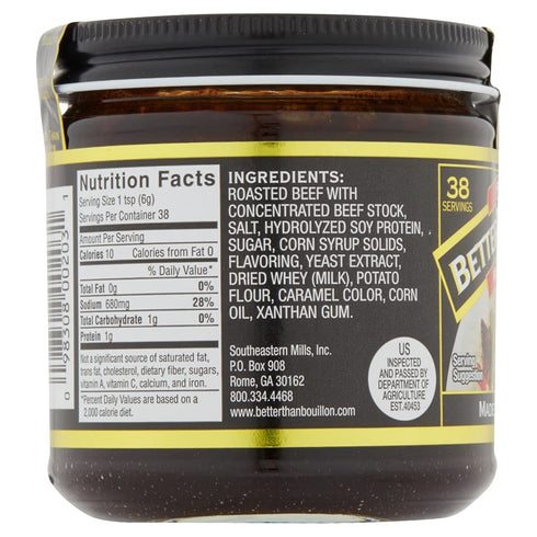 8 (Pack 2) Better than Bouillon Premium Roasted Beef Base & Roasted Chicken Base ounce Jars