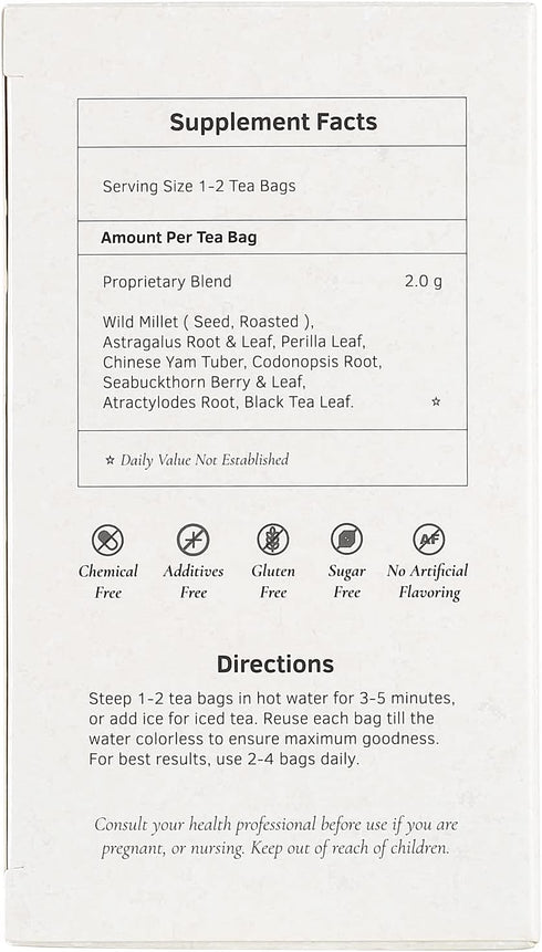 Health King GastroEase Herb Tea, Teabags, 20 Count Box