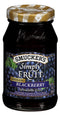 Smucker's Simply Fruit Seedless Blackberry Spreadable Fruit, 10-Ounce (Pack of 6)