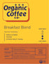 2LB (32 Organic Coffee Co. Breakfast Blend Whole Bean Coffee Ounce) Medium Light Roast USDA Organic