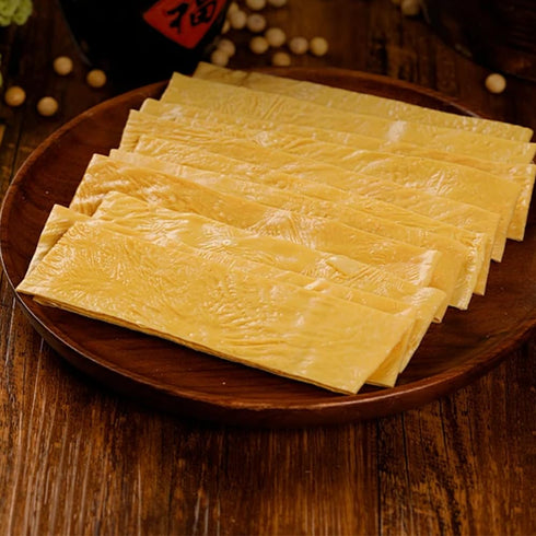 SIJIYUNLI 120g/4.23oz -Tofu Skin Dried Soybeans, Vegetarian Enthusiast, Suitable for Cold Salad or Hot Pot, Spicy Bar