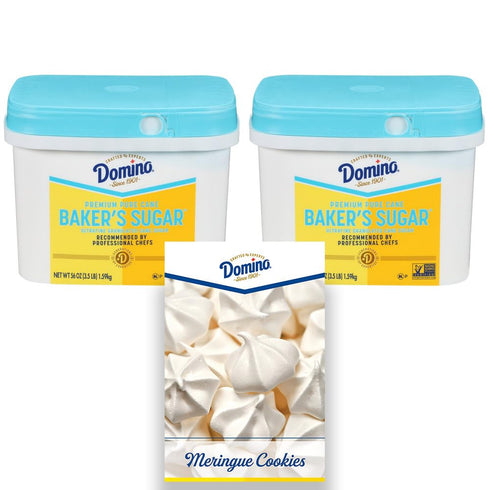 Domino Pure Cane Ultrafine Granulated Baker's Sugar, 3.5 lb Easy Baking Tub