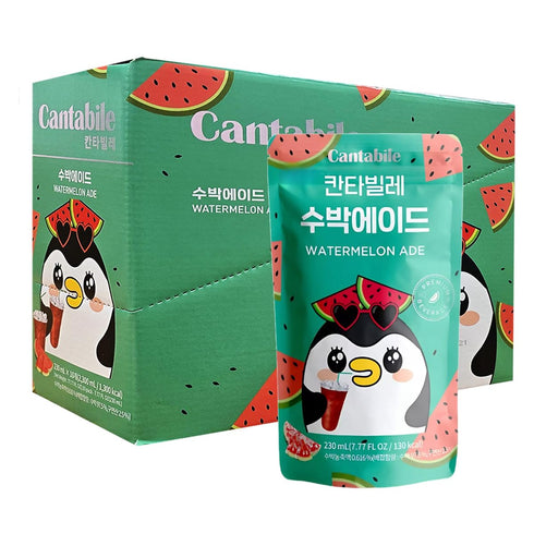 Generic Cantabile Korean Convenience Store Pouch Drink Ready-to-Drink Refreshing Beverage Imported from Korea
