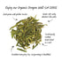 Silk Road Teas Longjing Dragon Well Organic Green Tea, Wok-Fired Leaves, Toasty Flavors, 15 Tea Bags