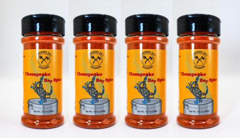 Tomahawk Jim's Tomahawk Jims Chesapeake Bay Spice (Pack of 4) Maryland Seafood Seasoning for