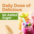 100% 46 oz Dr. Smoothie Crushed Banana No Added Sugar, Made with Real Fruits/Fruit Juice Vegan, No Artificial Colors