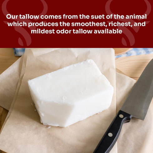 Wagyu Republic Beef Tallow ? Grass Fed, Great for Cooking Steak or as Tallow Balm, 28oz Jar