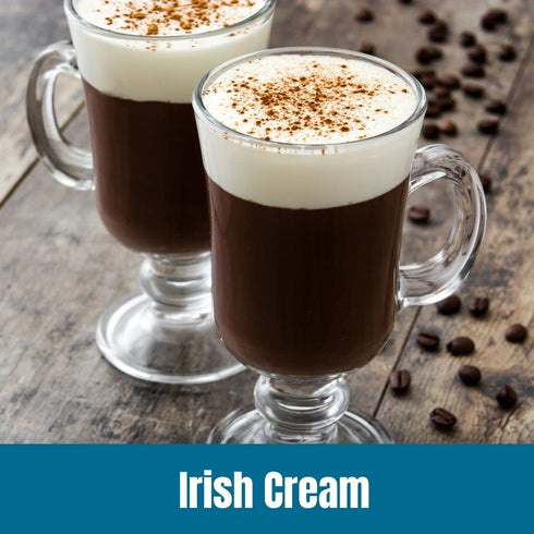 Door County Coffee Irish Cream Flavored Ground Coffee, 10 oz Bag, Medium Roast