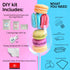 Macalicious Macaron Baking Mix - DIY Bake Your Own French Macarons Kit –Includes All Dry Ingredients, Pastry Bags with Piping Tip, Template, and Detailed Instructions - Great activity for Kids & Adults