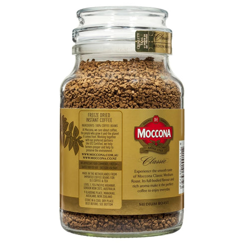 Moccona 200g Freeze Dried Instance Coffee (Classic (Medium Roast))