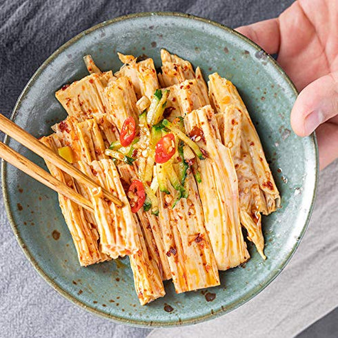 ZAYEMAIBUHAO 17.61 oz Dried Beancurd Sticks, Asian Tofu Yuba, Good Source Of Protein, Non-GMO, Vegan, Great Gourmet