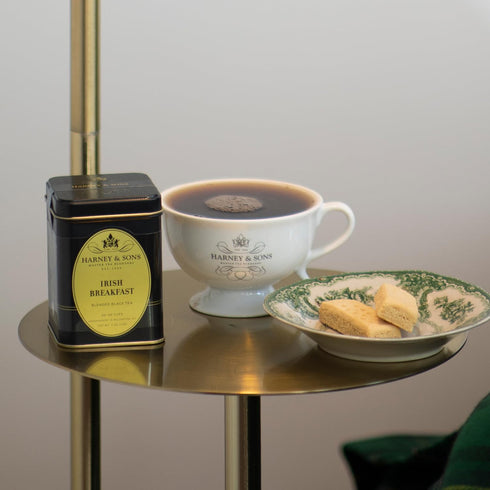 4oz 100% Harney and Sons Irish Breakfast Tea | Tin Assam Black Tea Loose Leaf, Bold Breakfast Tea