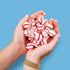 160 28 Brach's Bobs Sweet Stripes Soft Peppermint Candy, Individually-Wrapped Pieces, Ounce Jar