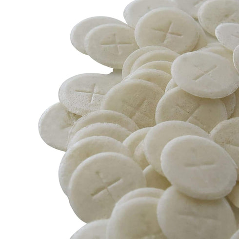 Communion, (1000 Count) Needzo Altar Bread for Catholic Mass Wheat Round Host Wafers