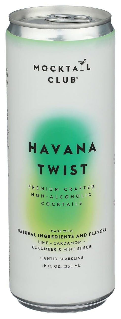 Mocktail Club Havana Twist Non-Alcoholic Sparkling Craft Cocktail - 1pk 80 Calories,