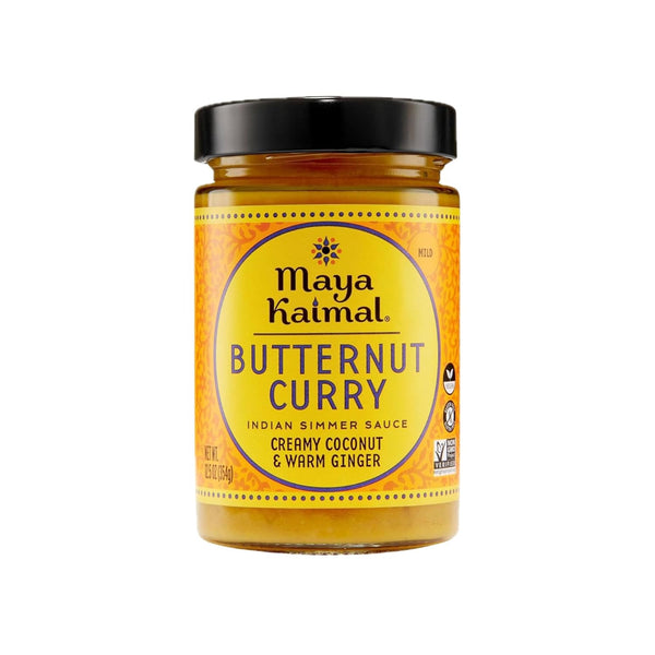 Maya Kaimal Butternut Curry Simmer Sauce, Mild Indian Simmer Sauce with Creamy