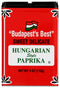 Budapest's Best Budapests Best Paprika 4 oz Sweet Delicate Hungarian Style