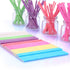 210 Count Colored Lollipop Sticks, 4 Inch, 7 Colors (Rose-red, Blue, Yellow, Purple, Green, Watermelon Red, White)