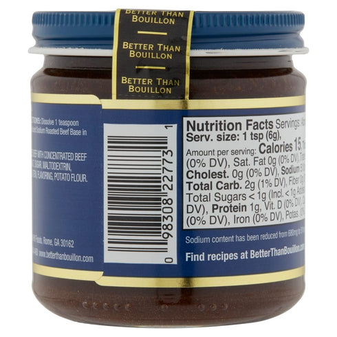 8oz All Natural Reduce Sodium Beef Base