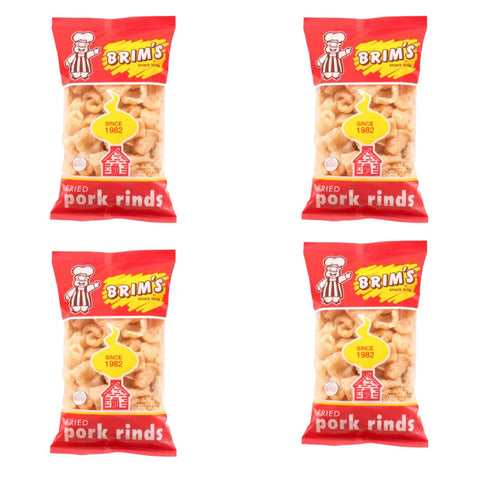 Generic SOL MAR Fried Pork Rinds - 4 Pack Crunchy Original Flavorful Snack