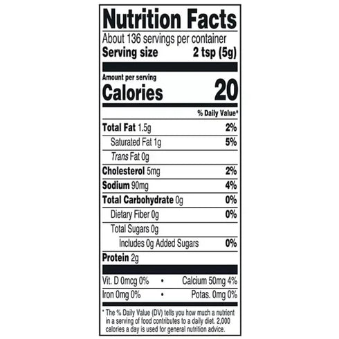 Generic 24 (24 (1 Pack)) Grated Parmesan Cheese, Ounces Ounce