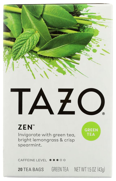 Tazo Zen Green Tea, 20 Count Box
