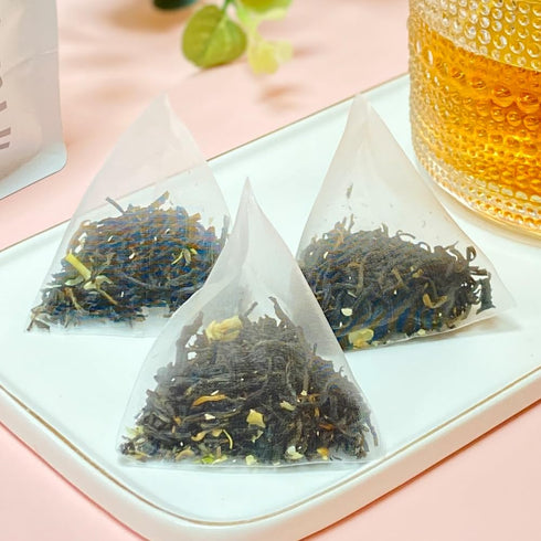 40 Count, 4.5 Oz XIEJINJI Jasmine Black Tea - Special Blend Black Tea with Jasmine, Fragrant Floral Aroma