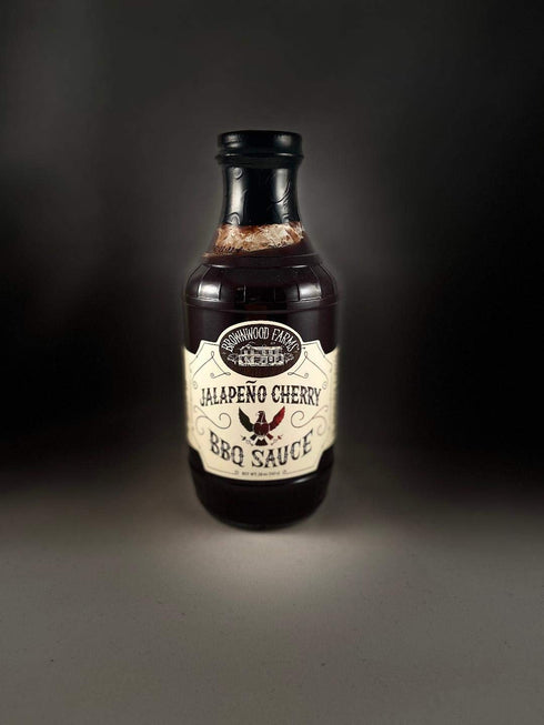 BROWNWOOD FARMS Jalapeno Cherry BBQ Sauce, 20 OZ