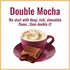 16 Oz Hills Bros Instant Double Mocha Cappuccino Mix, Easy to Use, Enjoy Coffeehouse Flavor from Home, Frothy, Rich