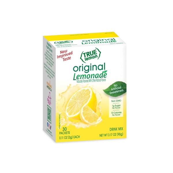 True Lemon Original Lemonade 30ct (Pack of 1) - Drink Mix -