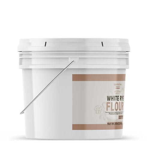 (1 Unpretentious Baker White Rye Flour, Non-GMO, Bread, Biscuits & Baked Goods Gallon)