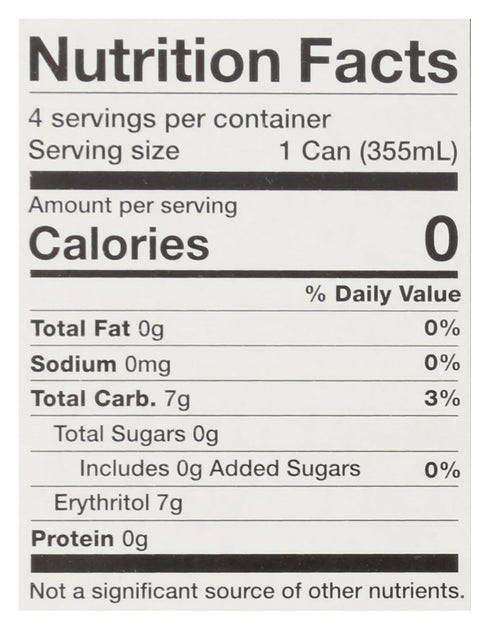 4 Pack, Virgil's Zero Sugar Vanilla Cream Soda, Cans