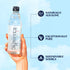 500 ml 16.9 Oz (Pack 6) Icelandic Glacial Natural Spring Alkaline Water, / Fl