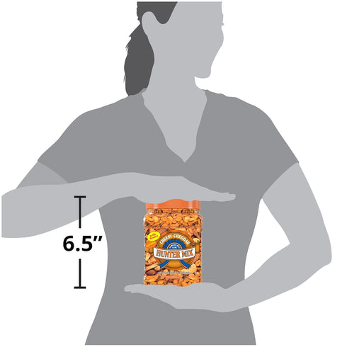 Mix,20 oz,Roasted Kids,(Pack 2) Southern Style Nuts Cheesy Cheddar Hunter Bulk Trail Peanuts,Sesame Sticks,Corn