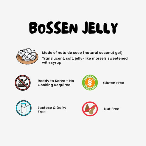 Topping-8.38lbs/bottle-Pineapple Bossen Jelly flavor
