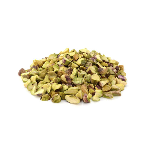 (1 LB) Aiva California Pistachios Halves and Pieces, Pista Raw Unsalted Bulk Pistachio Split Kernels, Bulk Raw