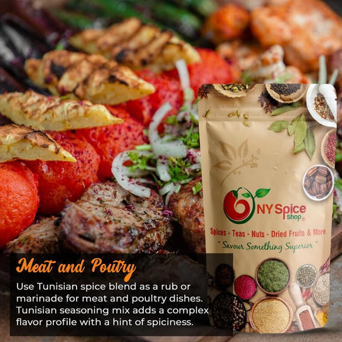 NY SPICE SHOP Tunisian Seasoning Blend, Harissa Seasoning, Mixed Spice Powder, Great for Harissa Paste (4 Ounce)