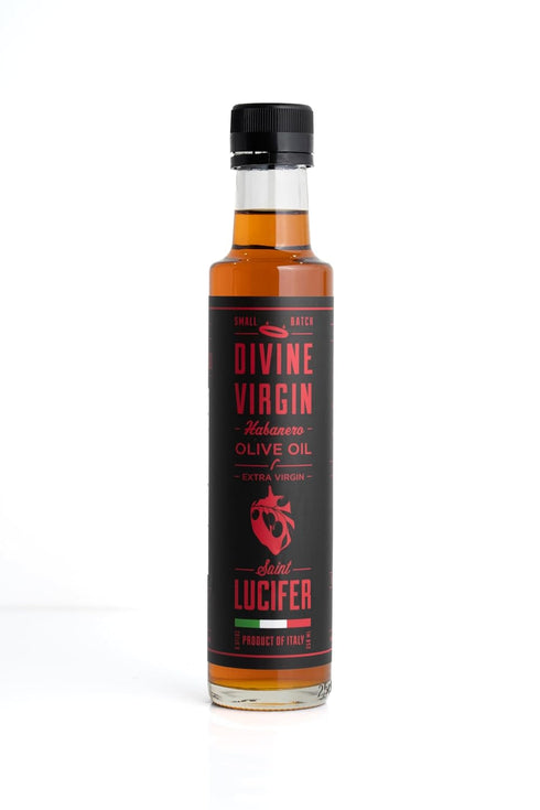 Saint Lucifer, Divine Virgin - Habanero Extra Virgin Olive Oil, 8.5oz -
