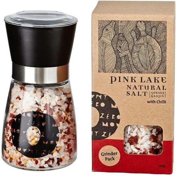 Mount Zero Lake Salt Chilli Salt Grinder 150 G