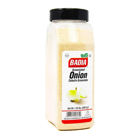 1.25 Badia Granulated Onion Pound Bold Savory Sweet Flavor
