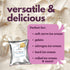 Frozen 1-Pack, AussieBlends No Added Sugar Ice Cream Mix For Soft Serve, Milkshakes, Sundaes, and Desserts | Soft Serve