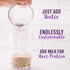7g 12oz Oatsome Organic Overnight Oats with Chia, Flax, & Hemp, Gluten-Free Oatmeal with of Protein, Bag