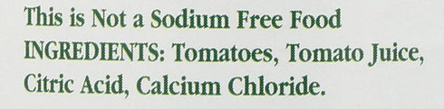 14.5 OZ SAN MERICAN TOMATO No Salt Added Whole Peeled Tomatoes