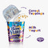 Pack 12, 5.78 Oz BON YURT ALPINA - of - Flip Yogurt with Cocoa Rice Krispies Cereal Cups - Breakfast Food Cereals