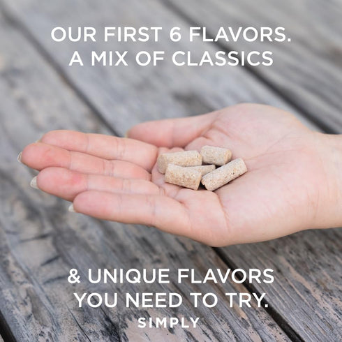 Simply Gum Variety Pack, Peppermint, Cinnamon, Ginger, Fennel, Maple, Coffee