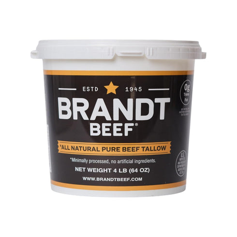 Brandt Beef Tallow 100% Pure Beef Tallow for Cooking | 64 oz