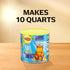 10 (Pack 6) Lipton Reduced Sugar Iced Tea Mix, Lemon Flavor, Makes Quarts