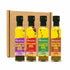 Benissimo Herb Infused Cooking Oil Chef Pack 4 Artisan Flavored Oils: Italiano,